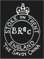 The Savoy China,B.R.&C.,Stoke-On-Trent,England - Trademark