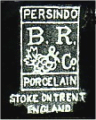 Persindo Porcelain, B.R.&Co.,Stoke-On-Trent - Trademark